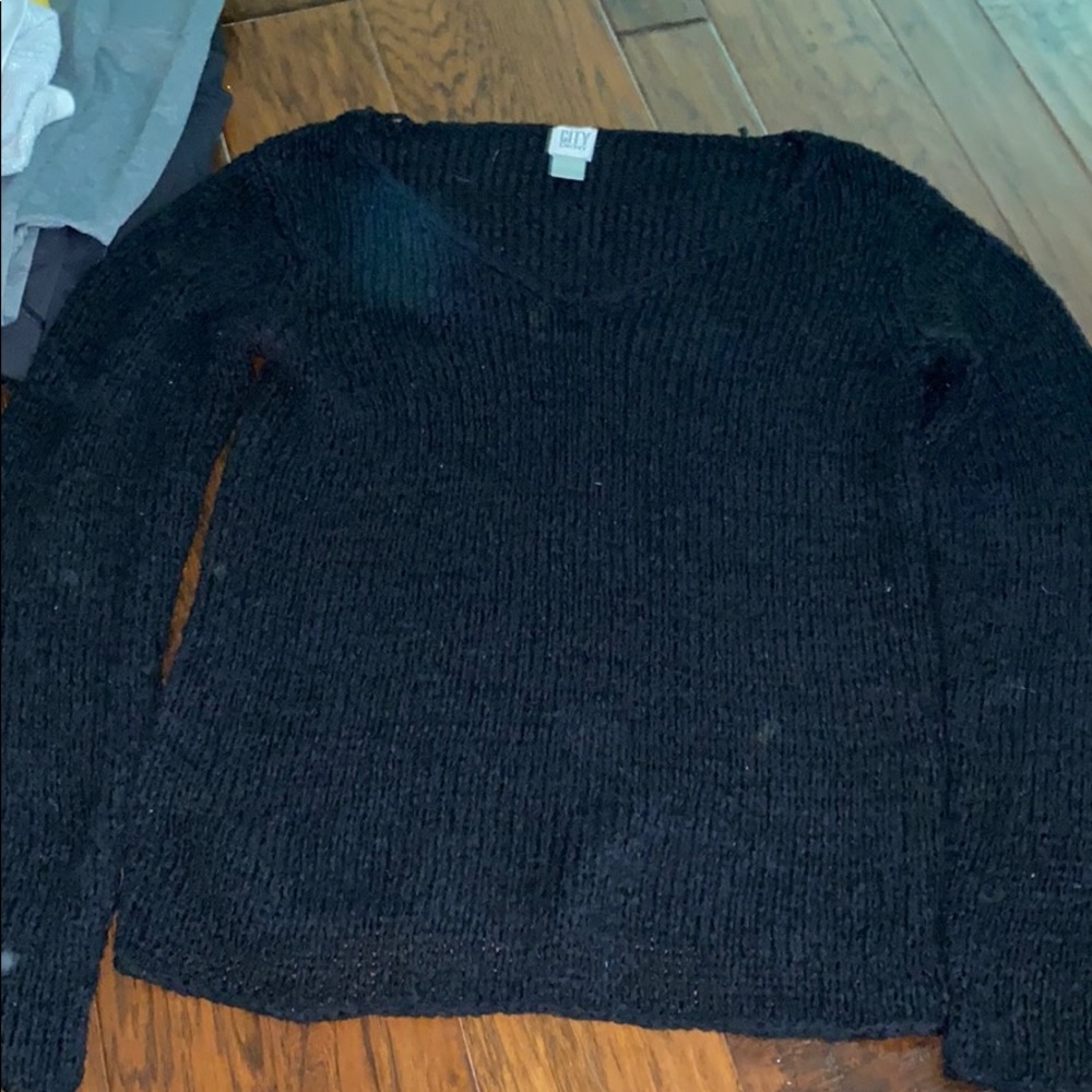 Black sweater